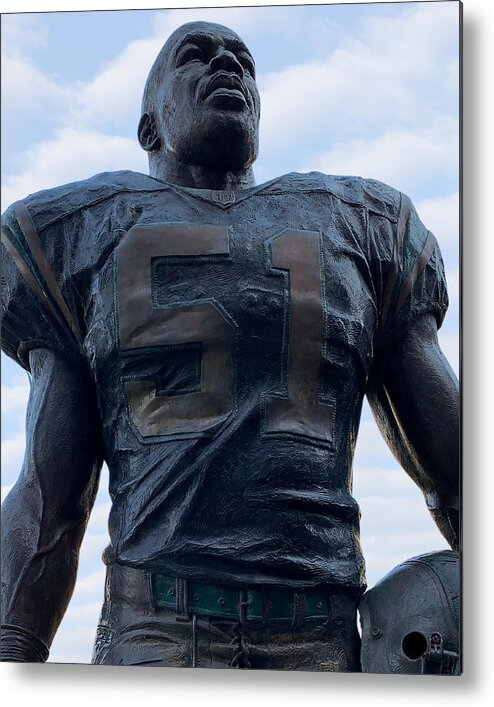 Sam Mills Metal Print featuring the photograph Keep Pounding by Lee Darnell