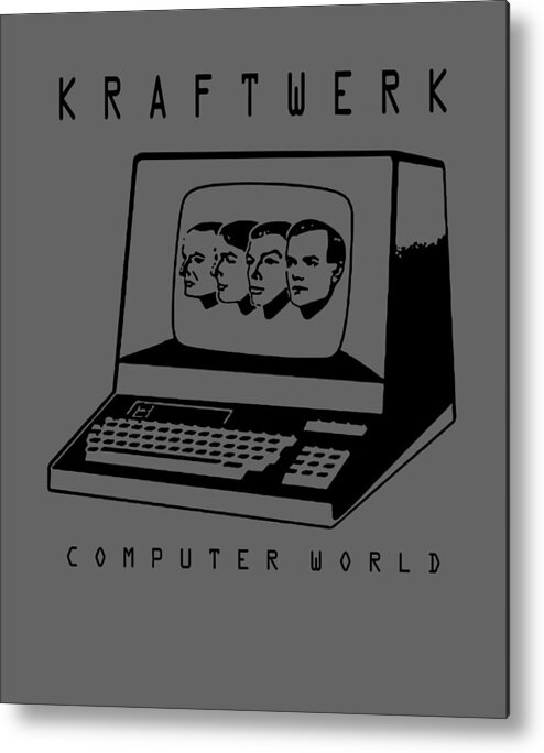 Kraftwerk Computer World Exclusive Metal Print