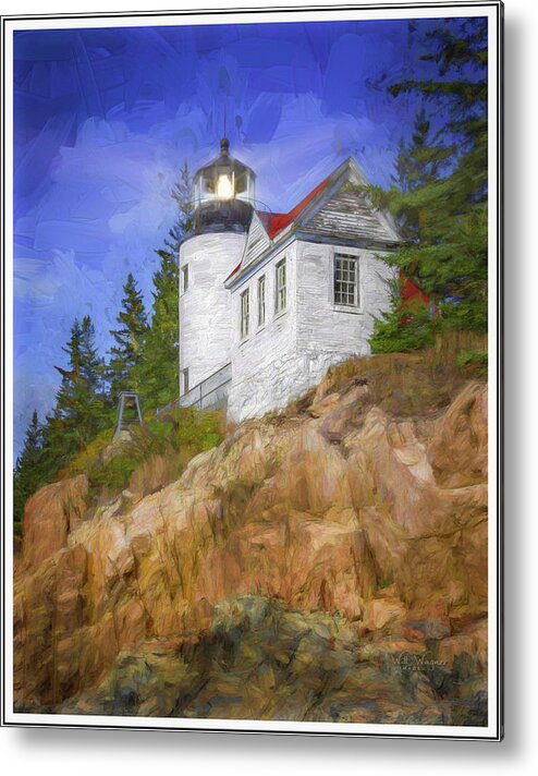 Lighthouse Metal Print featuring the photograph Lighthouse 2 by Will Wagner