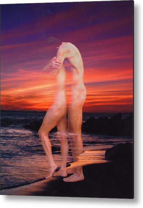 Nudes Metal Print featuring the photograph Lovers Dream by Kurt Van Wagner