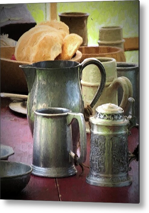 Caledonia Metal Print featuring the photograph Lunch Time by Scott Olsen