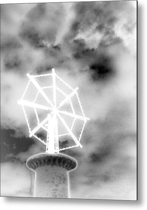 Windmill Metal Print featuring the photograph Molinet by Auranatura Art
