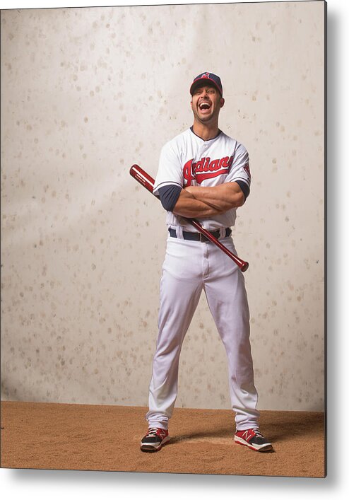 American League Baseball Metal Print featuring the photograph Nick Swisher by Rob Tringali