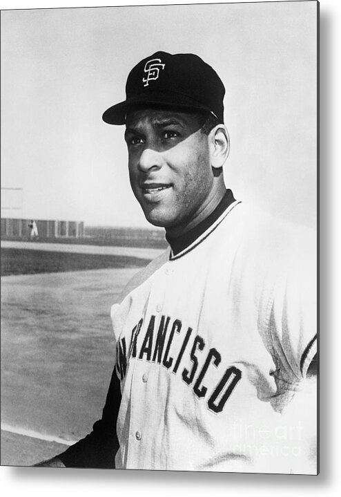 1950-1959 Metal Print featuring the photograph Orlando Cepeda by National Baseball Hall Of Fame Library