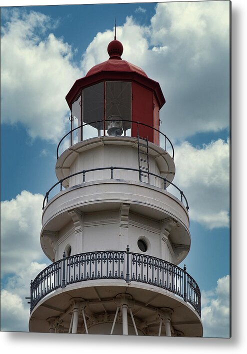 Rawley Point Lighthouse Metal Print featuring the photograph Rawley Point Lighthouse by Scott Olsen
