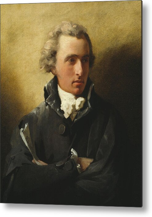 18th Century Painters Metal Print featuring the painting Robert Brown of Newhall by Henry Raeburn