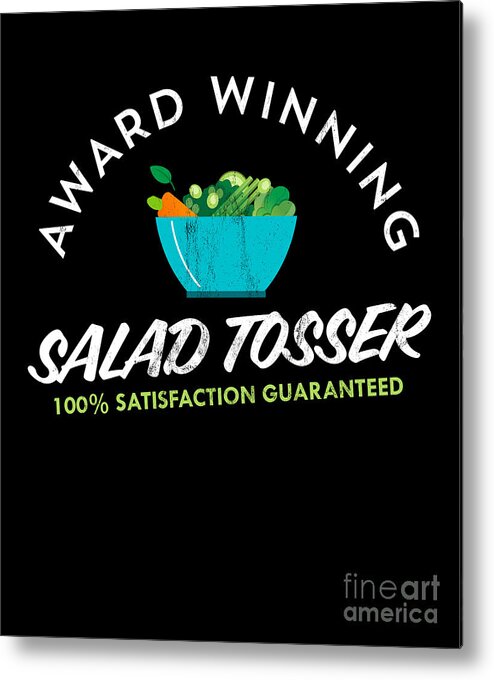 Salad Tosser Sexual Humor Dirty Joke Design Metal Print by Noirty Designs -  Pixels