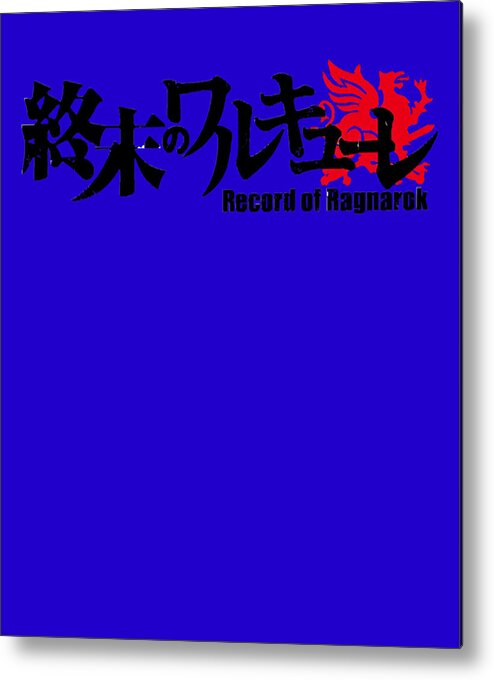 Shuumatsu no Valkyrie: Record of Ragnarok Thor Metal Print for