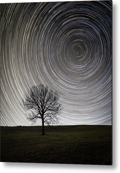 Startrail Metal Print featuring the photograph Southern Beauty by Ari Rex