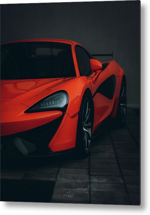  Metal Print featuring the photograph Spyder by William Boggs