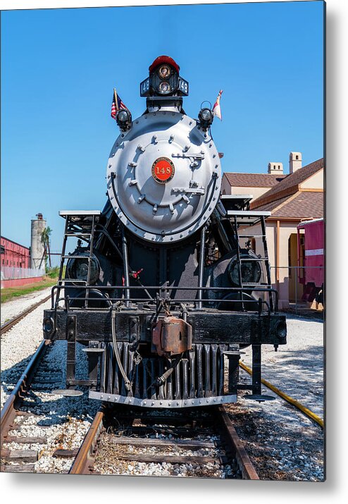 Train Metal Print featuring the photograph Stean Engine Train by Dart Humeston