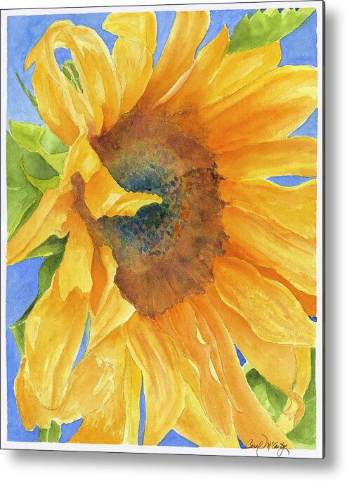 Flower Metal Print featuring the painting Summer Joy by Carol McCarty