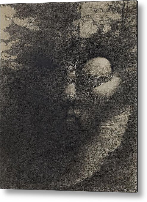 The Disturbing and Eerie Digital Art of Zdzislaw Beksinski Metal Print ...