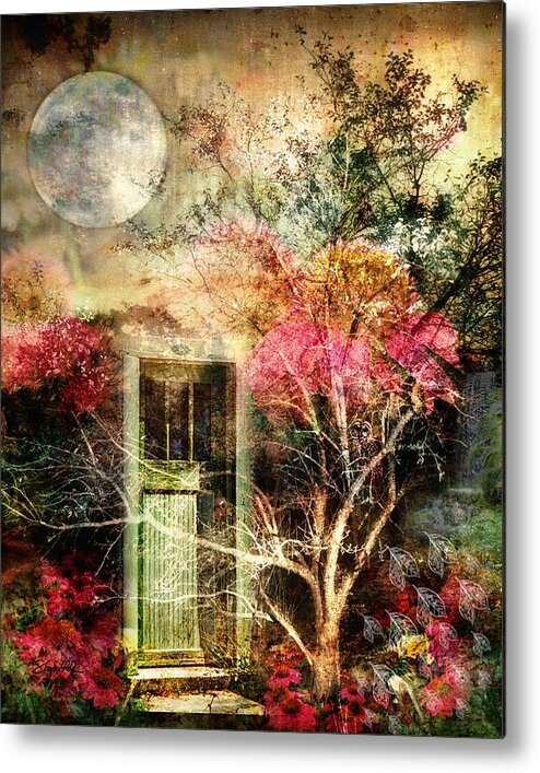 Door Metal Print featuring the photograph Through the Seasons by Shara Abel