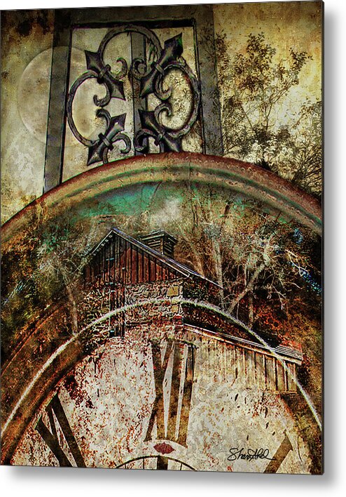 Sharaabel Metal Print featuring the photograph Trapped in Time by Shara Abel