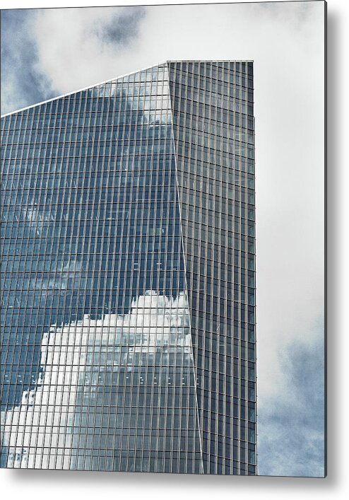 Architecture Metal Print featuring the photograph Urban Camouflage by Mike Schaffner