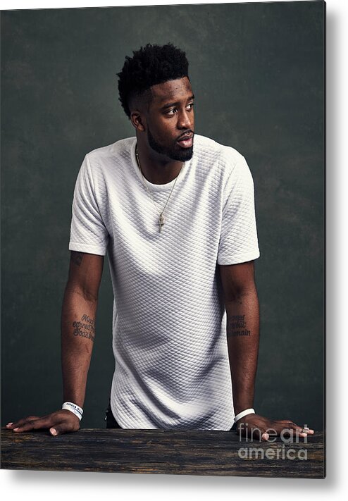 Event Metal Print featuring the photograph Wesley Matthews by Jennifer Pottheiser