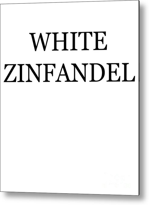 Halloween Metal Print featuring the digital art White Zinfandel Wine Costume by Flippin Sweet Gear