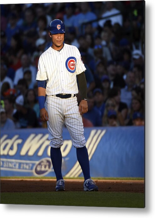 People Metal Print featuring the photograph Willson Contreras by David Banks