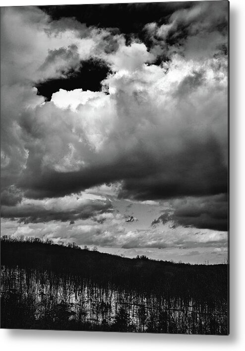 Landscape Metal Print featuring the photograph Winter Hill by Rich Kovach