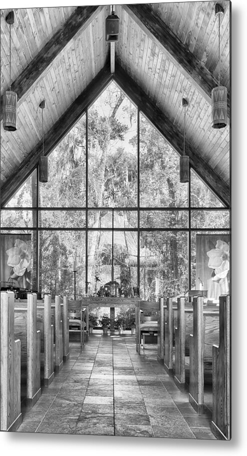 Nature Metal Print featuring the photograph Chapel by Howard Salmon