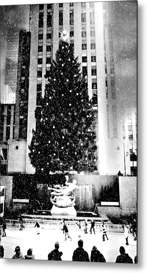 Landscape Metal Print featuring the photograph Christmasing With You by Diana Angstadt