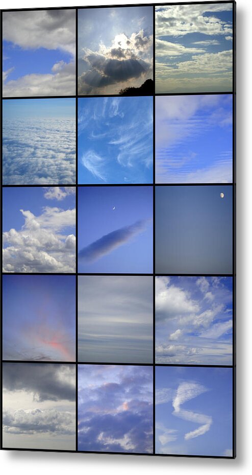 Sky Metal Print featuring the photograph What Lies Right Above by Roberto Alamino