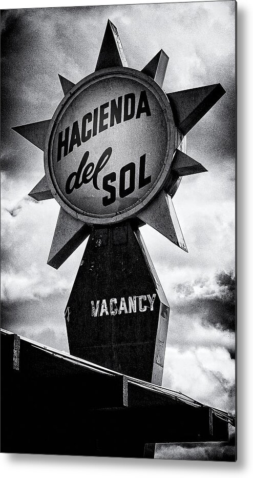 Hacienda Del Sol Metal Print featuring the photograph Hacienda del Sol by Ron Regalado