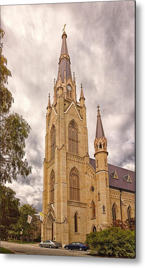 Architecture Metal Print featuring the photograph The Soul of the Campus by John M Bailey
