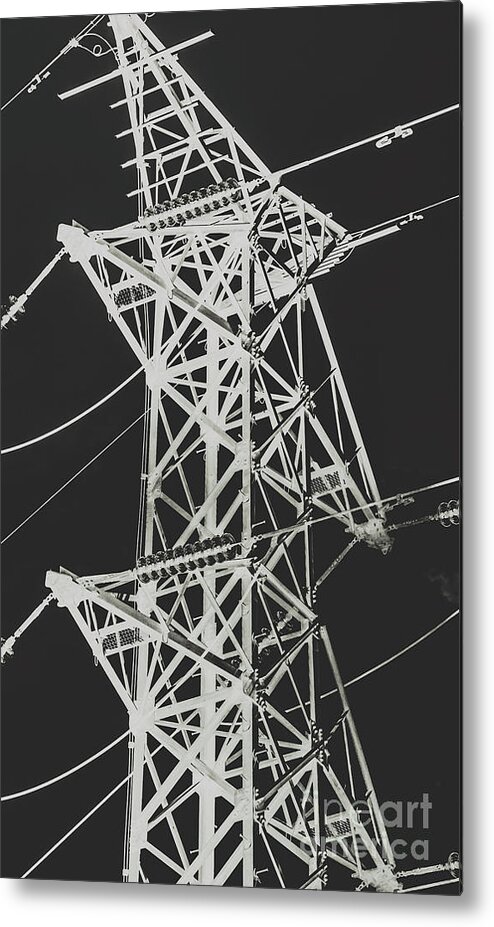 Energy Metal Print featuring the photograph Current inverted by Jorgo Photography