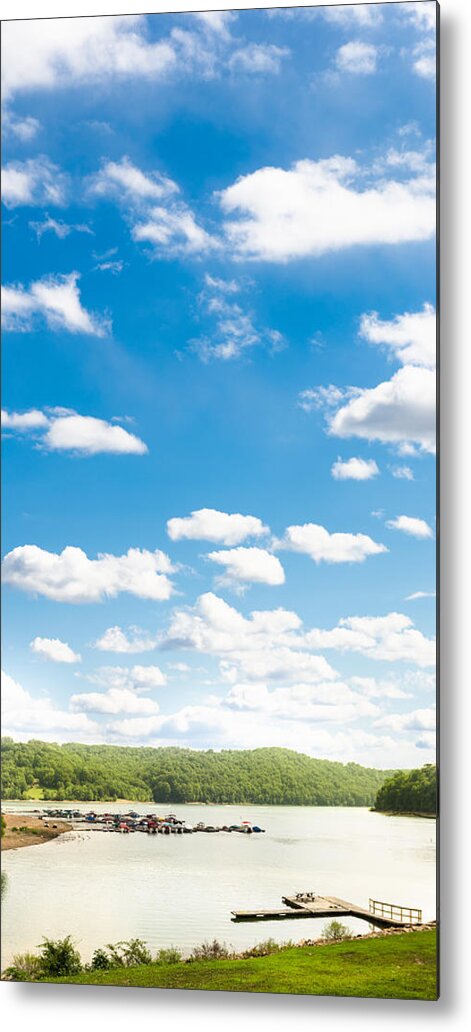 Scenics Metal Print featuring the photograph Somerset Lake In Pennsylvania by Franckreporter