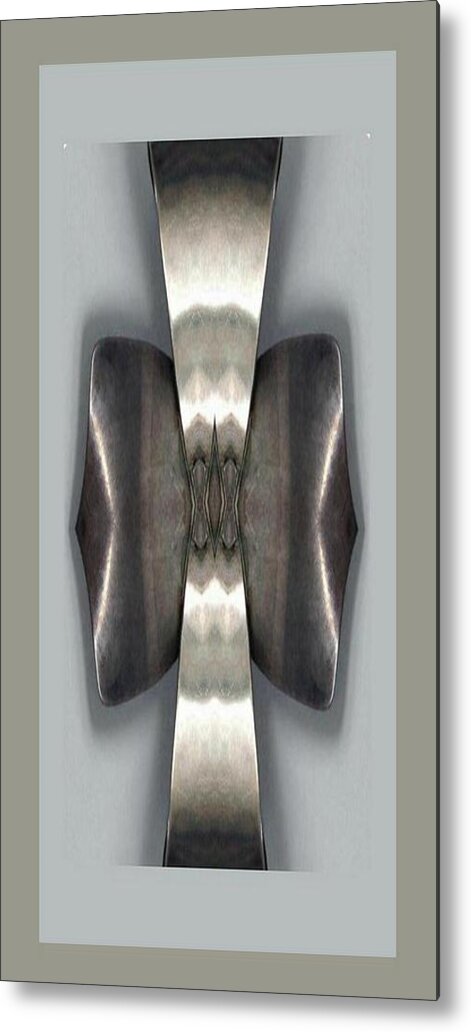  Metal Print featuring the digital art Untitled #14 by Mary Russell