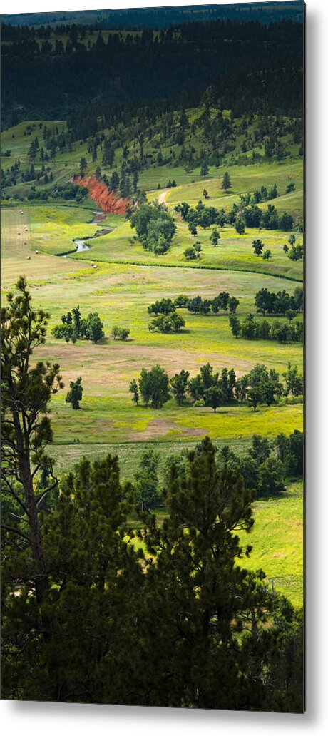 Farm Metal Print featuring the photograph Farmers Valley by Chad Davis