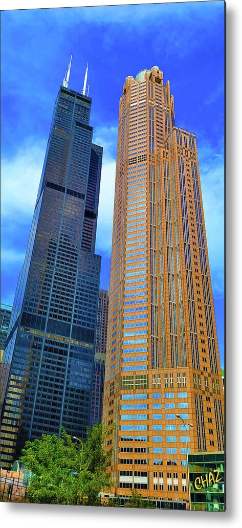 Chicago Metal Print featuring the photograph Chicago 33 by CHAZ Daugherty