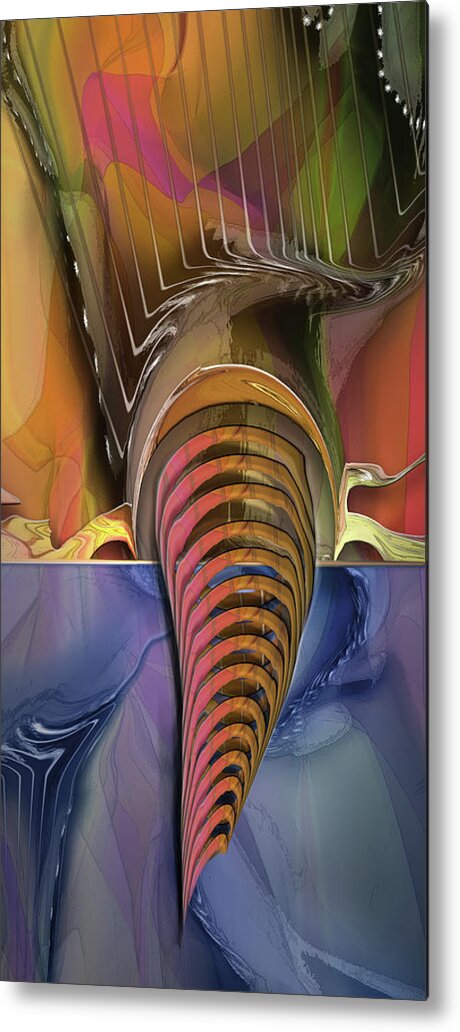 Mighty Sight Studio Metal Print featuring the digital art Far Fetched by Steve Sperry