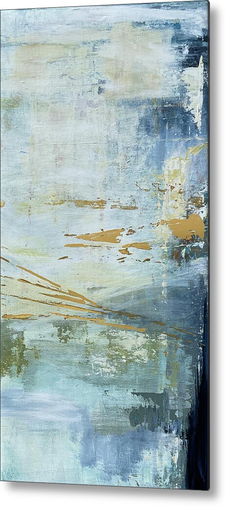Water Metal Print featuring the painting For This Very Purpose I by Linda Bailey