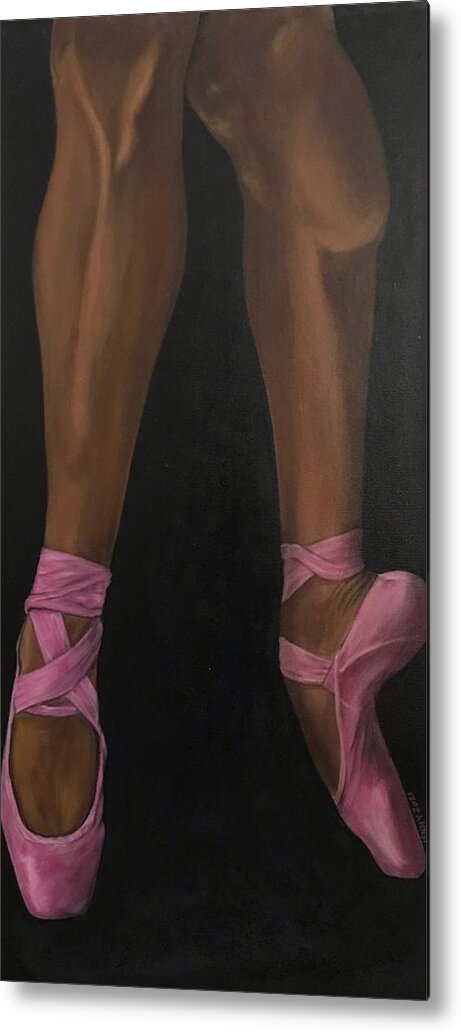 Misty Copeland Metal Print featuring the painting The Magic of Misty by Jenny Pickens