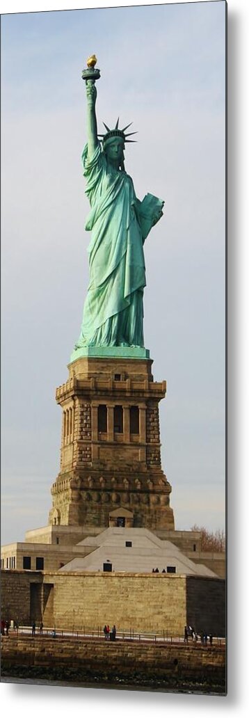 Statue Of Liberty Metal Print featuring the photograph Statue of Liberty by Bruce Bley
