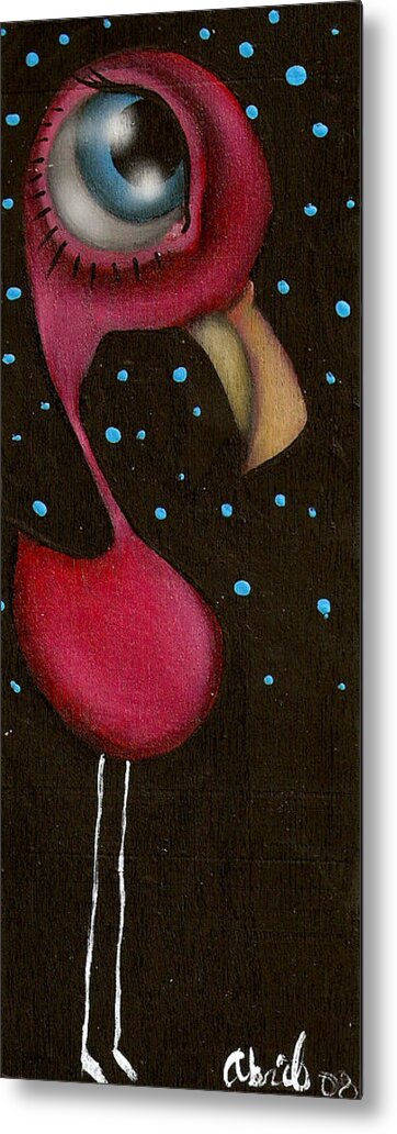 Bird Metal Print featuring the painting Talco by Abril Andrade