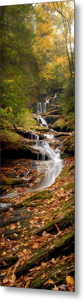 Autumn Metal Print featuring the photograph Roaring Fork Falls by Joye Ardyn Durham