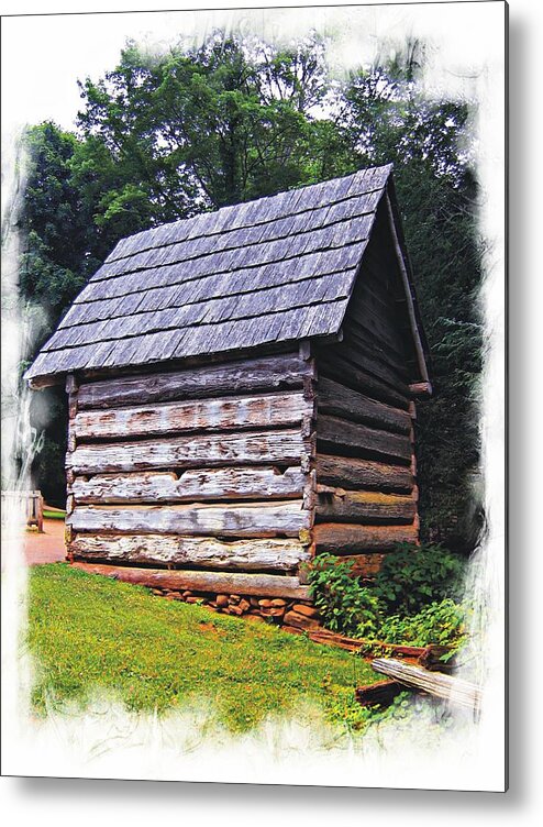 Cades Cove Metal Print featuring the photograph Cades Cove Shed #1 by Joe Duket