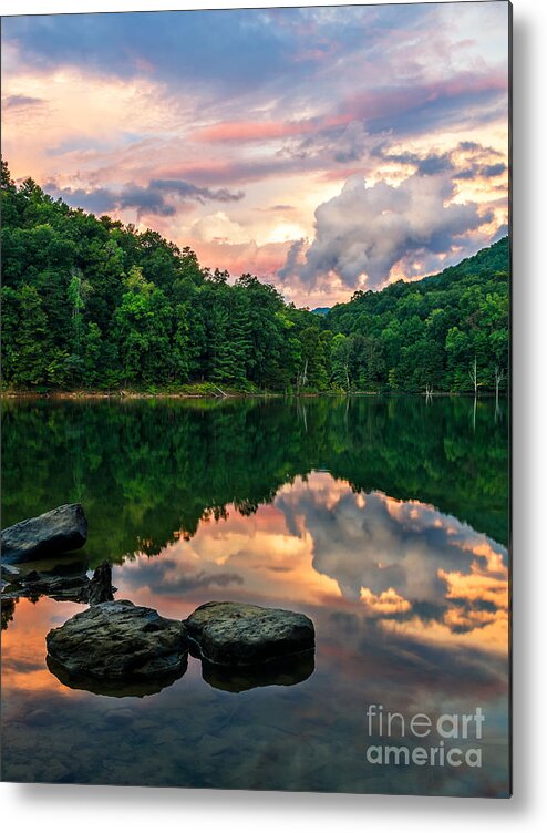 Sunset Metal Print featuring the photograph Cotton Candy #1 by Anthony Heflin