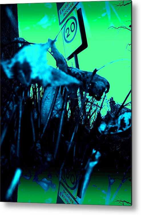  Metal Print featuring the digital art Elements 49 #1 by The Lovelock experience