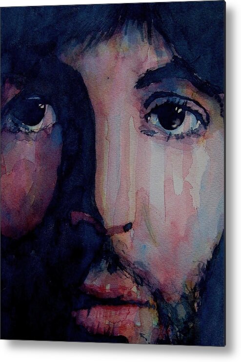 Paul Mccartney Metal Print featuring the painting Hey Jude by Paul Lovering