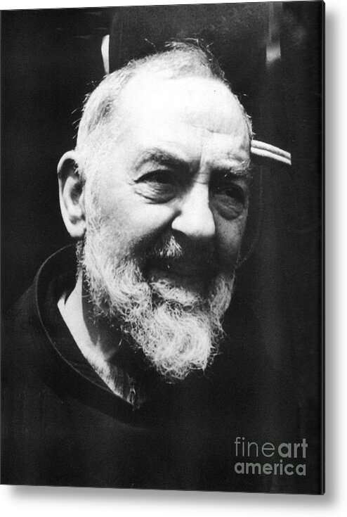 Father Metal Print featuring the photograph Padre Pio by Matteo TOTARO