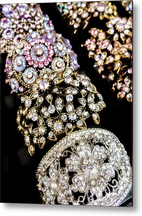 Bling Metal Print featuring the photograph All That Glitters by Caitlyn Grasso