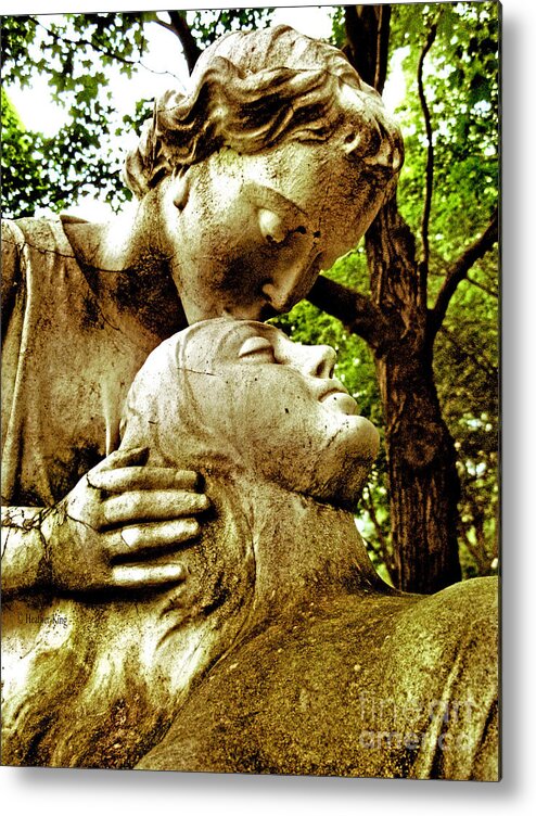 Cemetery Metal Print featuring the photograph And Now We Are One by Heather King