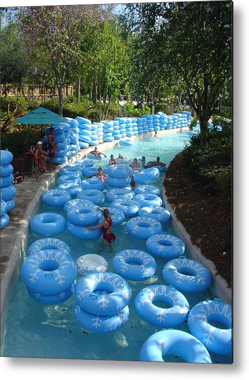 Blizzard Beach Metal Print featuring the photograph Any Spare Tubes by David Nicholls