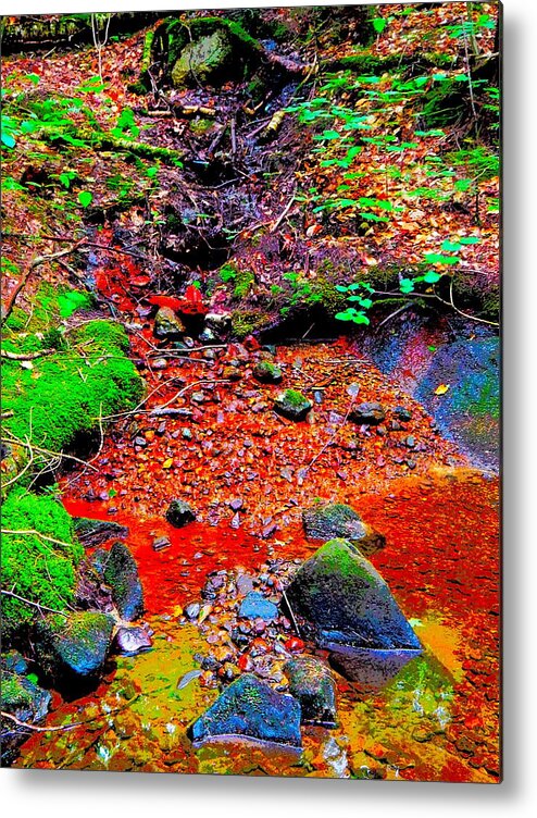 Landscape Metal Print featuring the photograph August Mix 63 by George Ramos