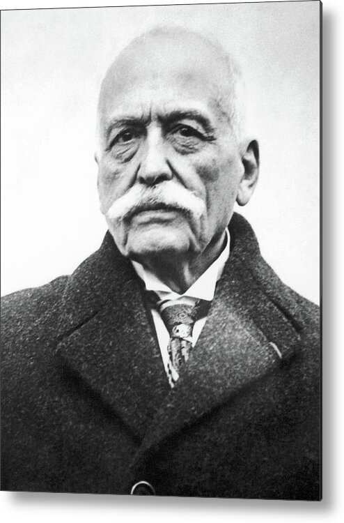 1920 Metal Print featuring the photograph Auguste Escoffier by Granger